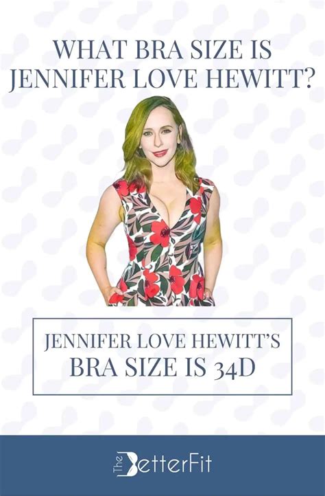 jennifer love hewitt cup size|Jennifer Love Hewitt: My Big Boobs Have “Always Served Me Well”